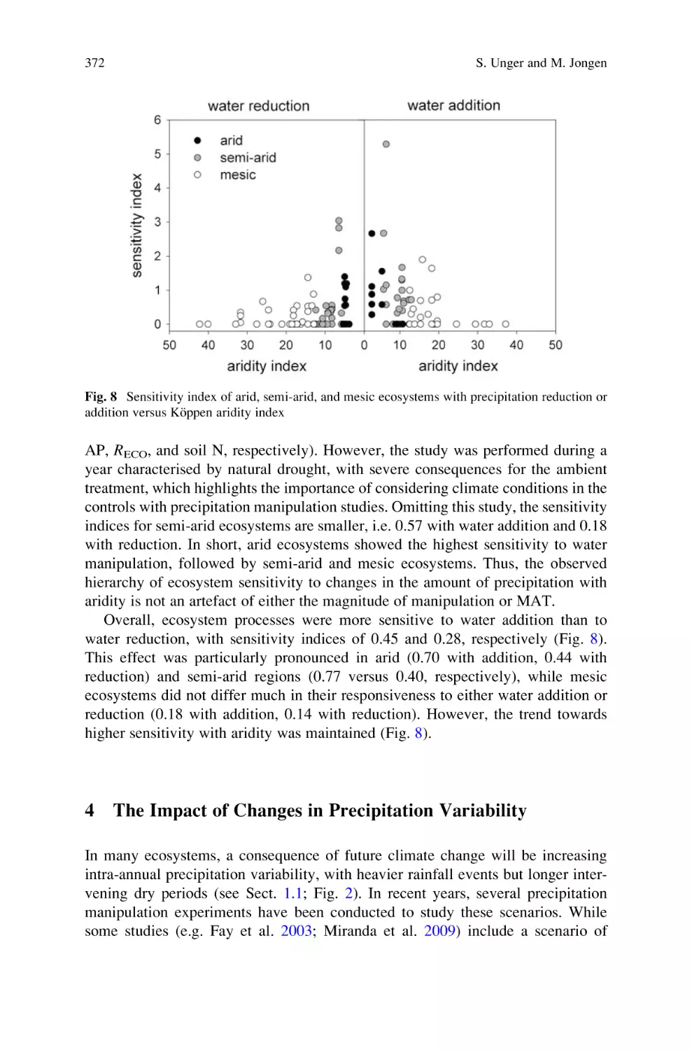 4 The Impact of Changes in Precipitation Variability