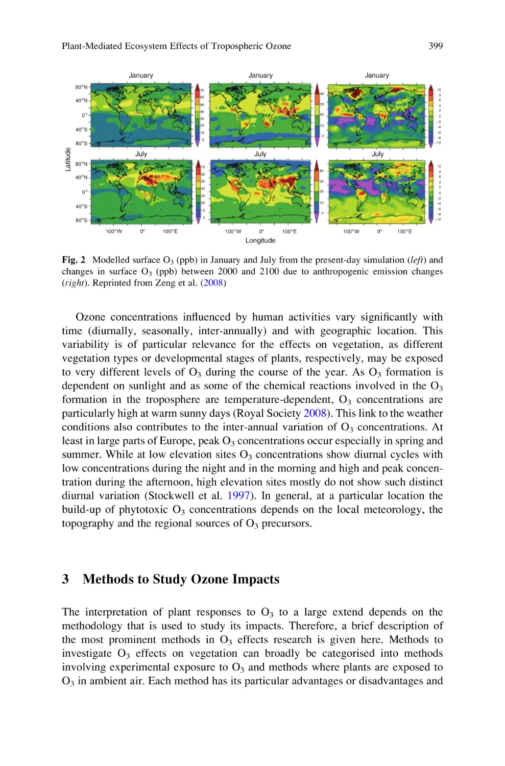 3 Methods to Study Ozone Impacts