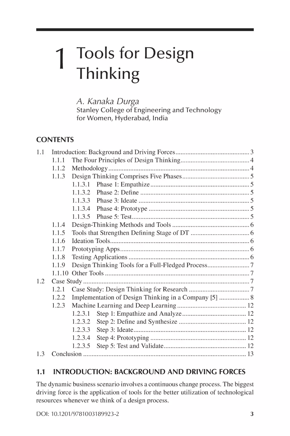 Chapter 1 Tools for Design Thinking