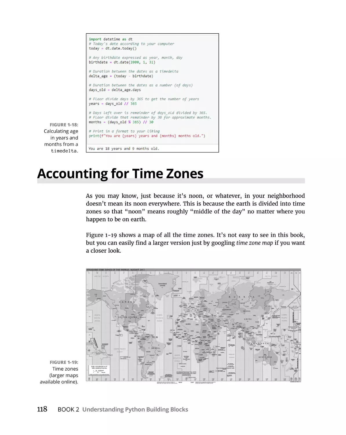 Accounting for Time Zones