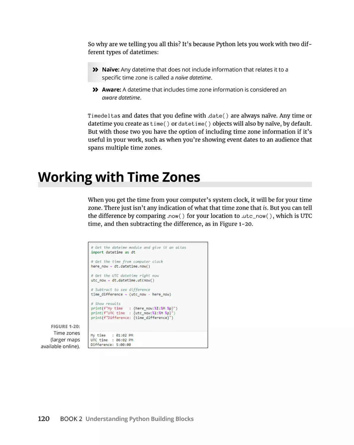 Working with Time Zones