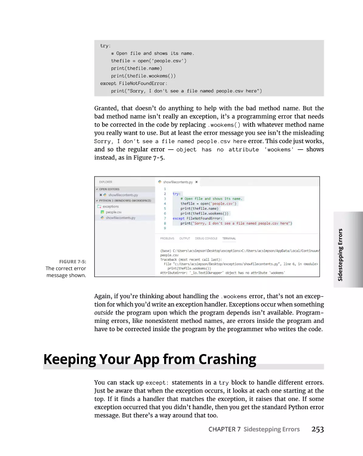 Keeping Your App from Crashing