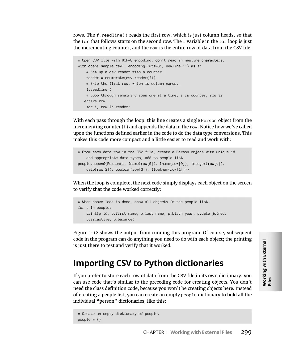 Importing CSV to Python dictionaries