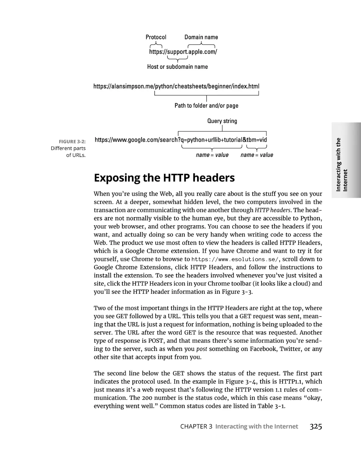 Exposing the HTTP headers