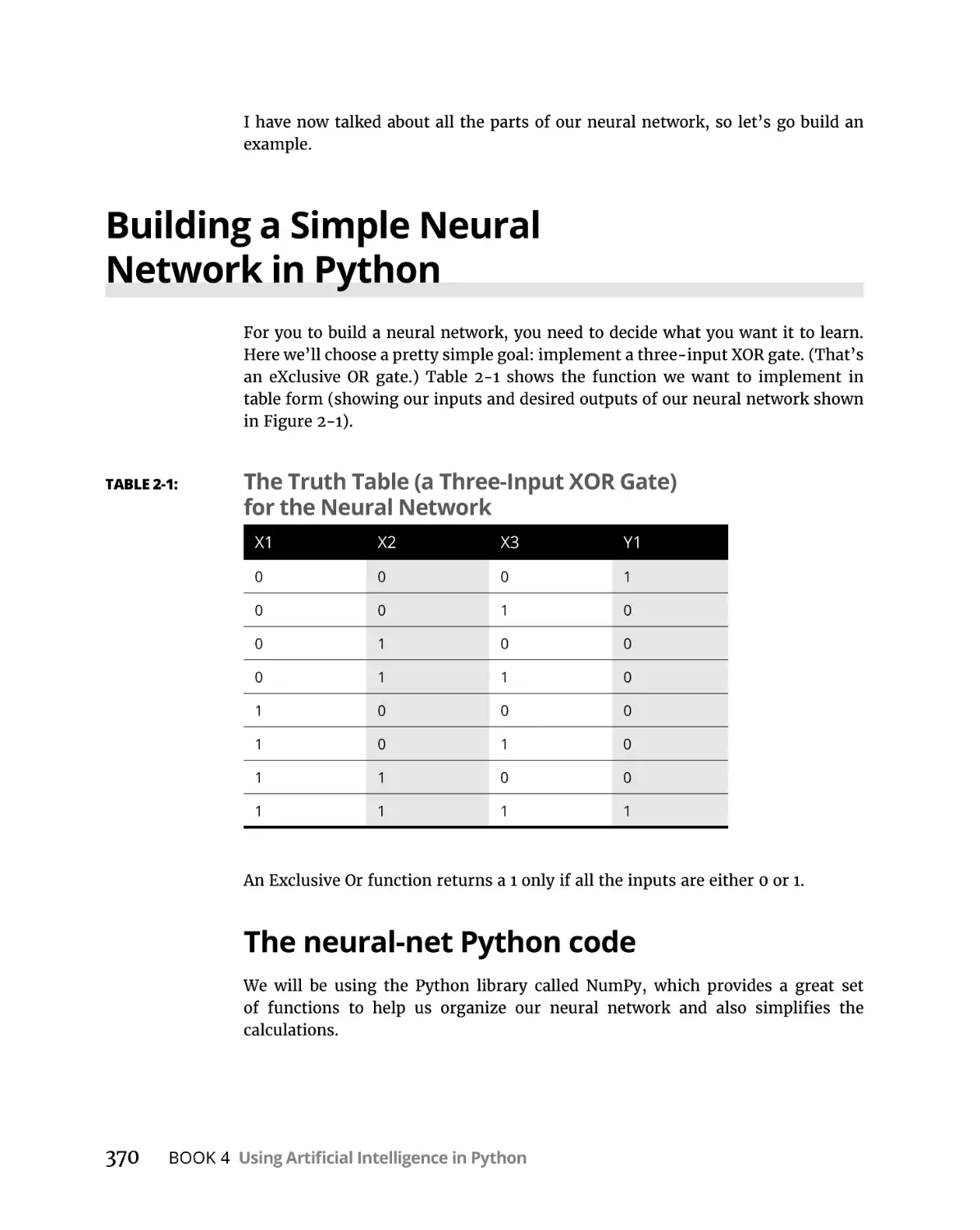 Building a Simple Neural Network in Python
The neural-net Python code