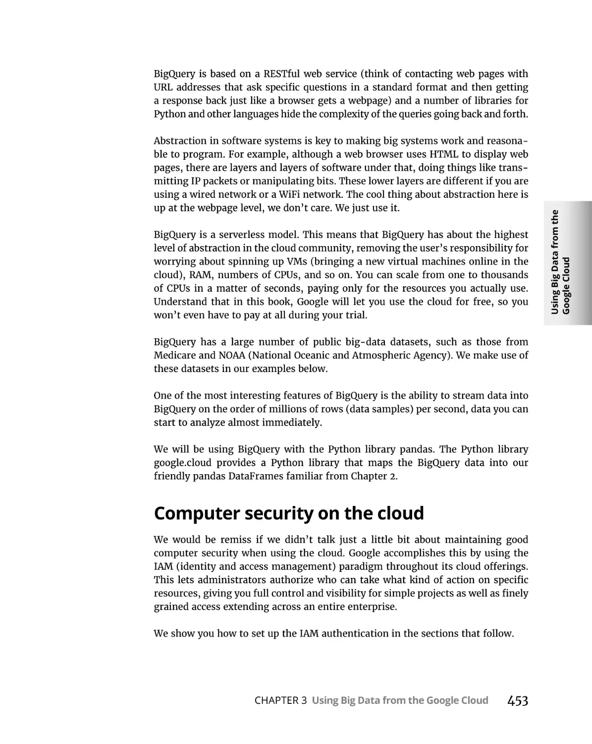 Computer security on the cloud