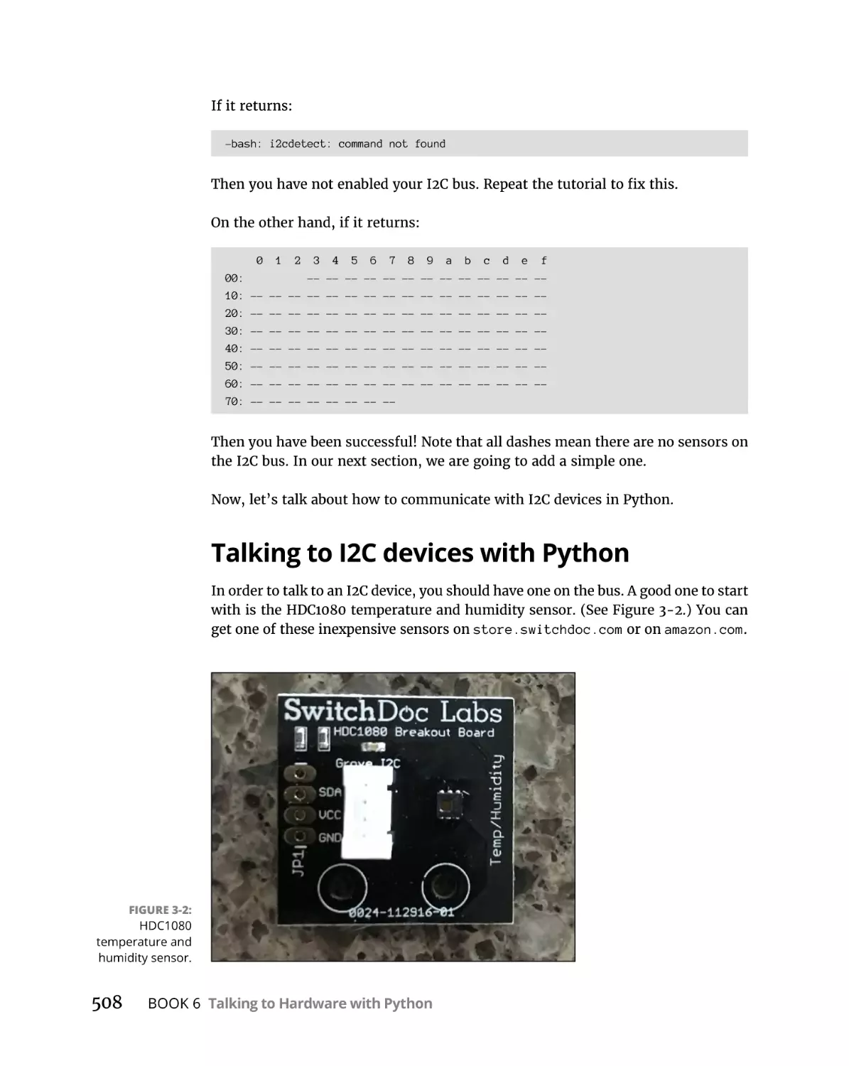 Talking to I2C devices with Python