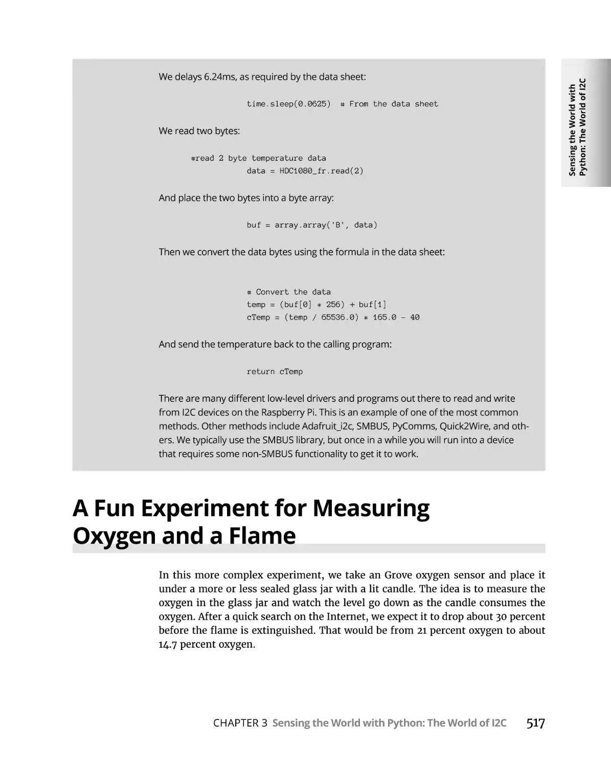 A Fun Experiment for Measuring Oxygen and a Flame