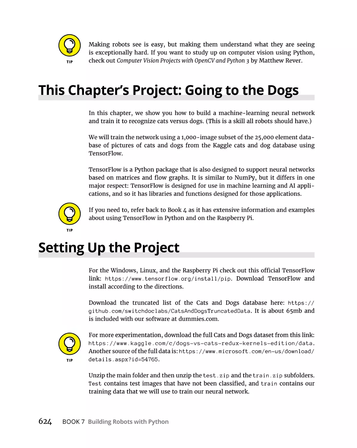 This Chapter’s Project
Setting Up the Project
