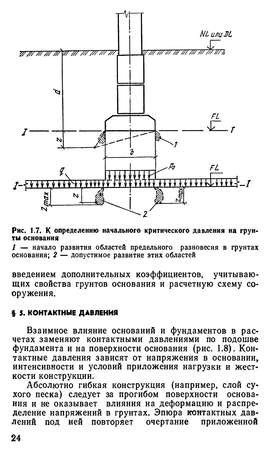 § 5. Контактные давления