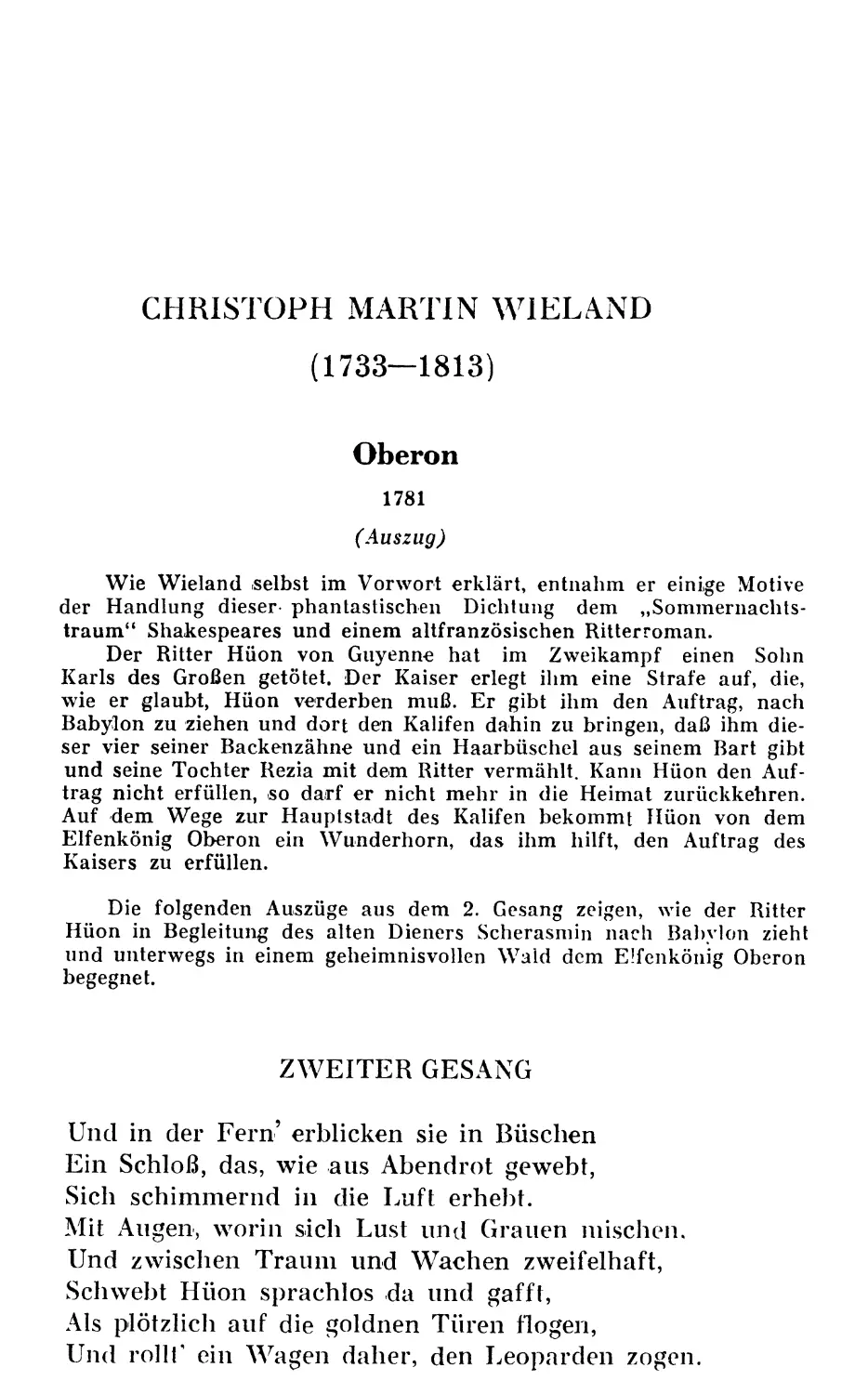 CHRISTOPH MARTIN WIELAND