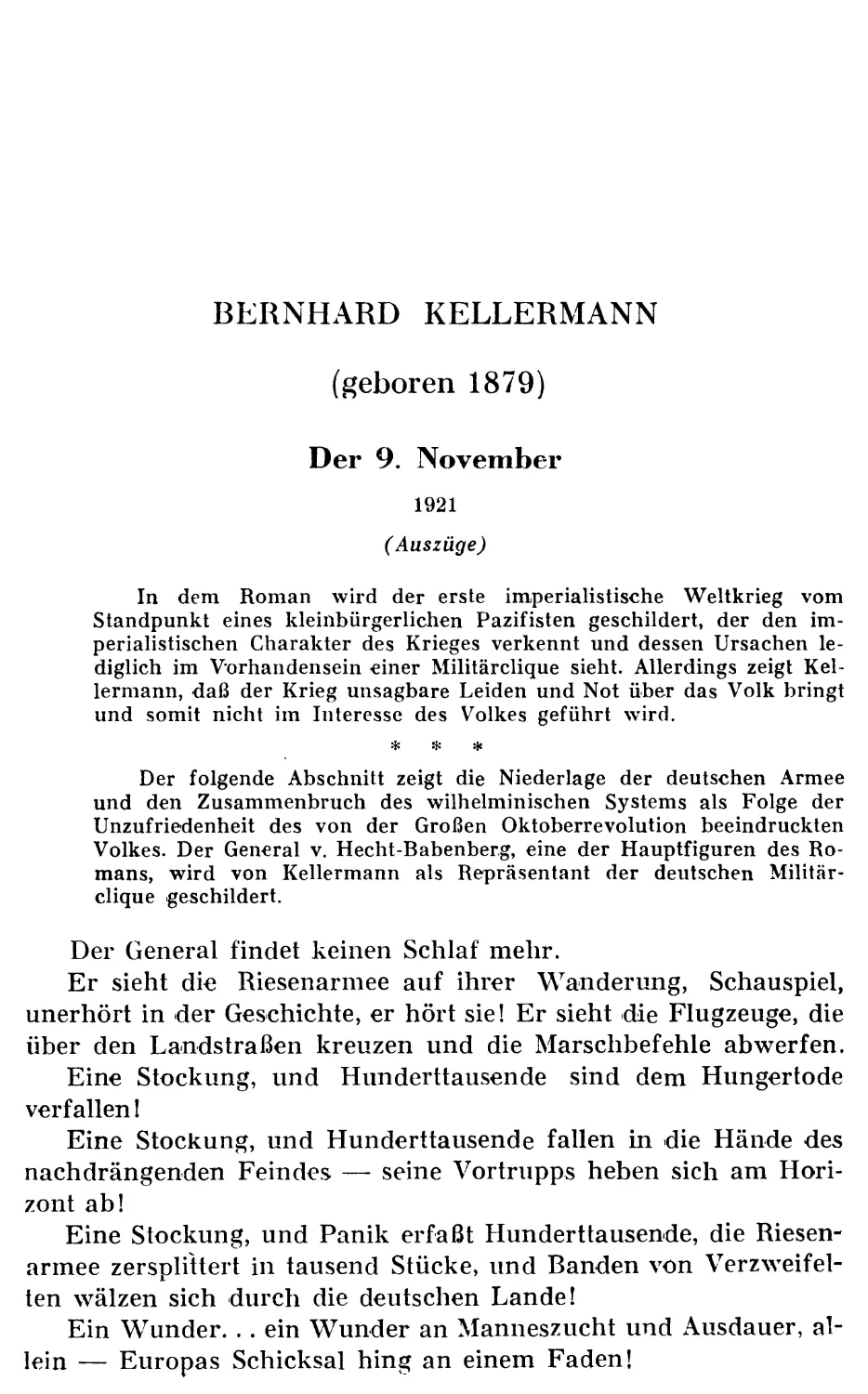 BERNHARD KELLERMANN