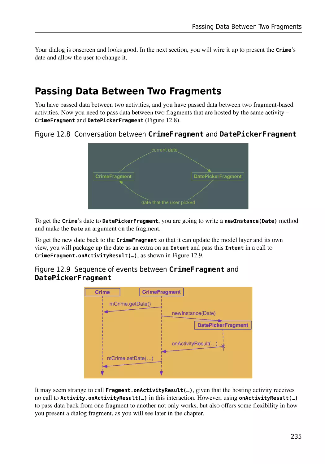 Passing Data Between Two Fragments