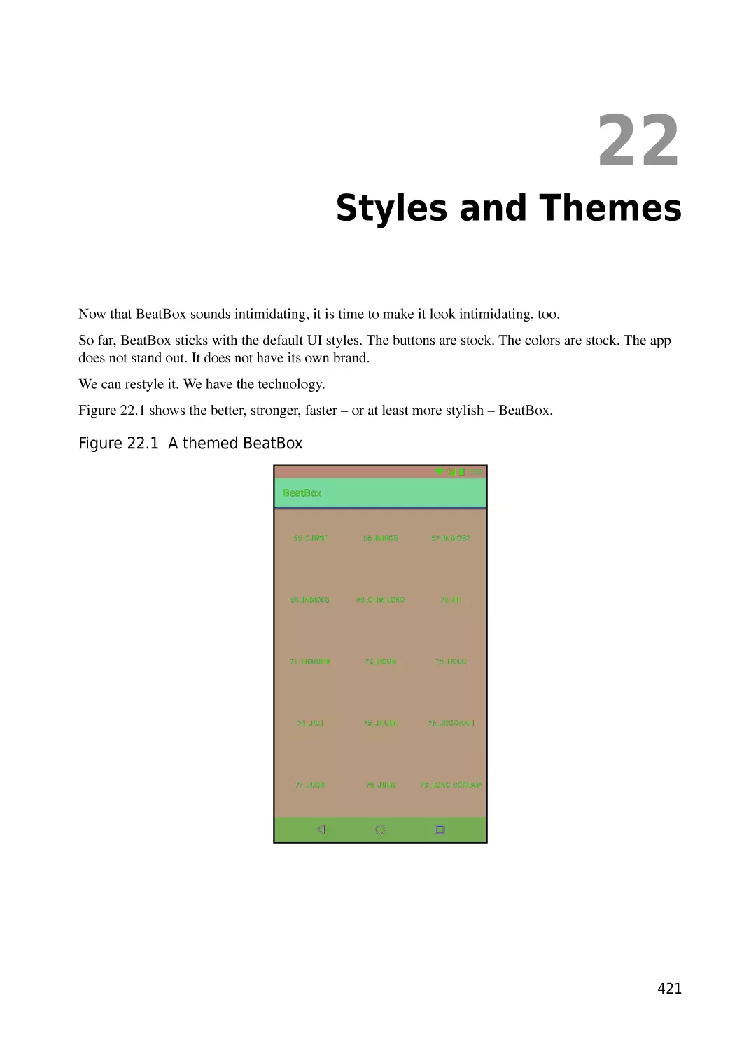Chapter 22  Styles and Themes
