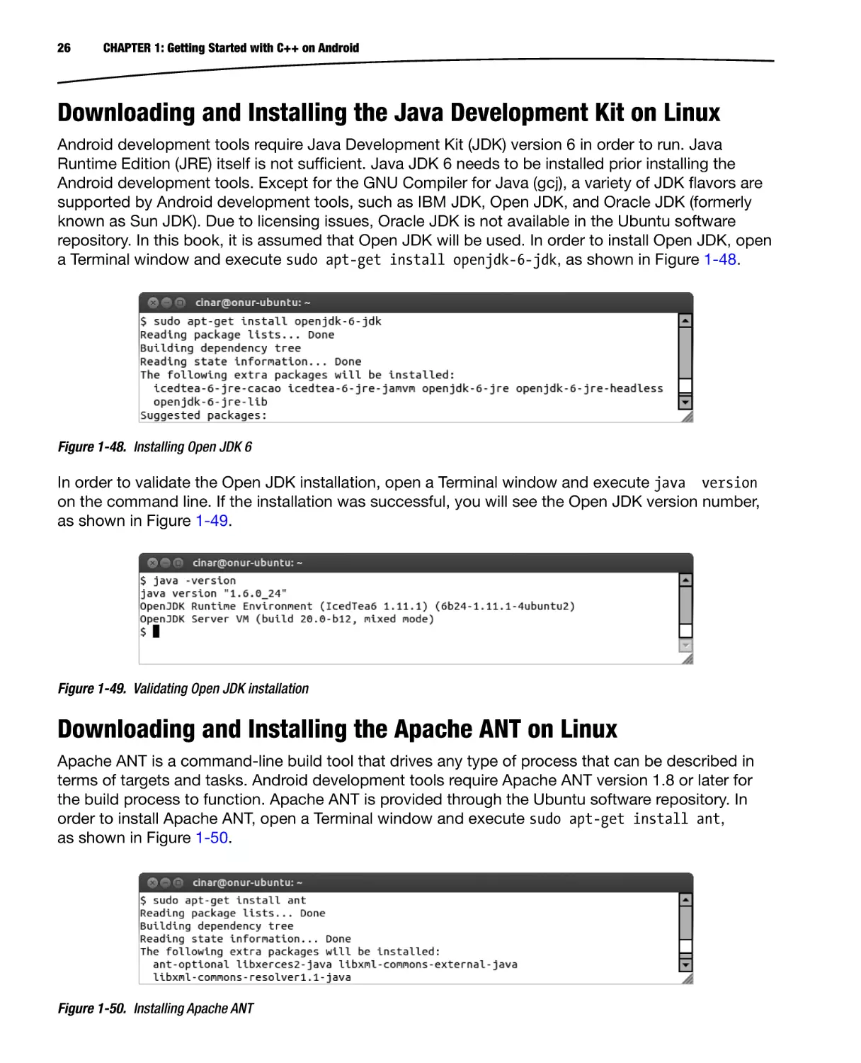 Downloading and Installing the Java Development Kit on Linux
Downloading and Installing the Apache ANT on Linux