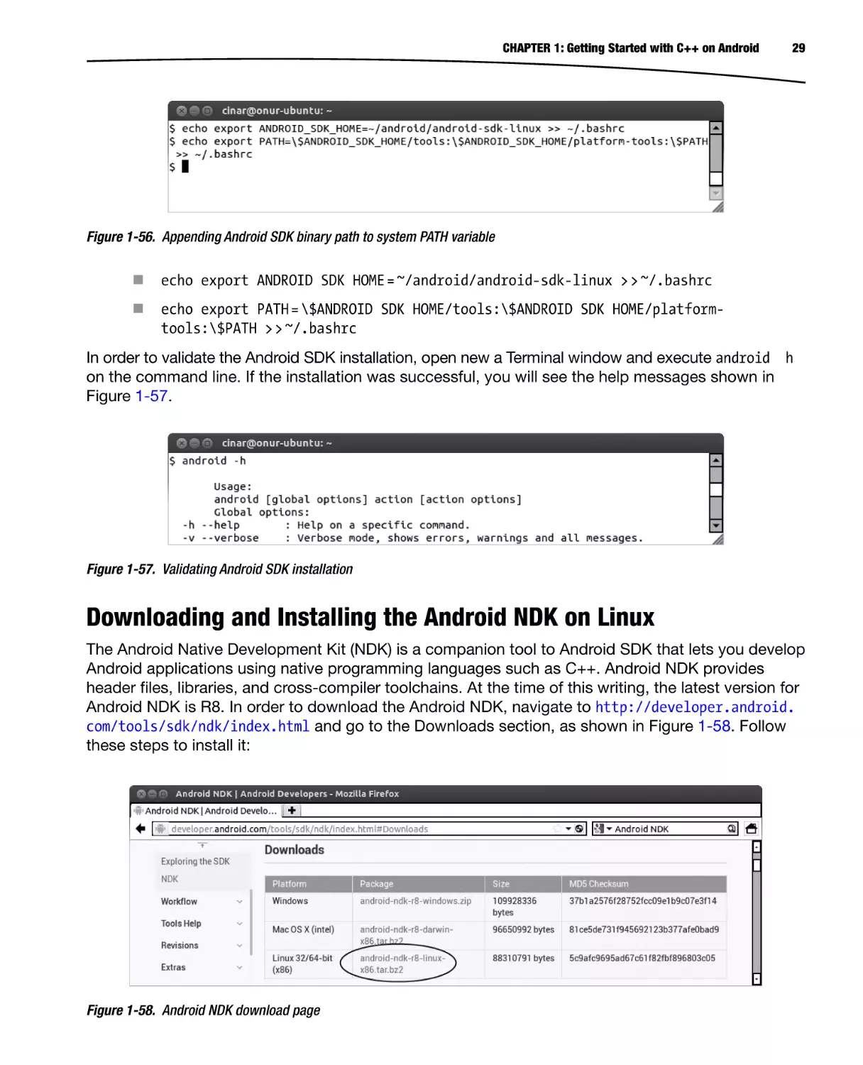 Downloading and Installing the Android NDK on Linux