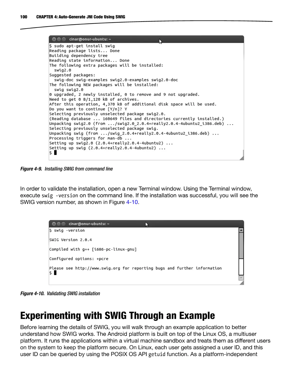 Experimenting with SWIG Through an Example