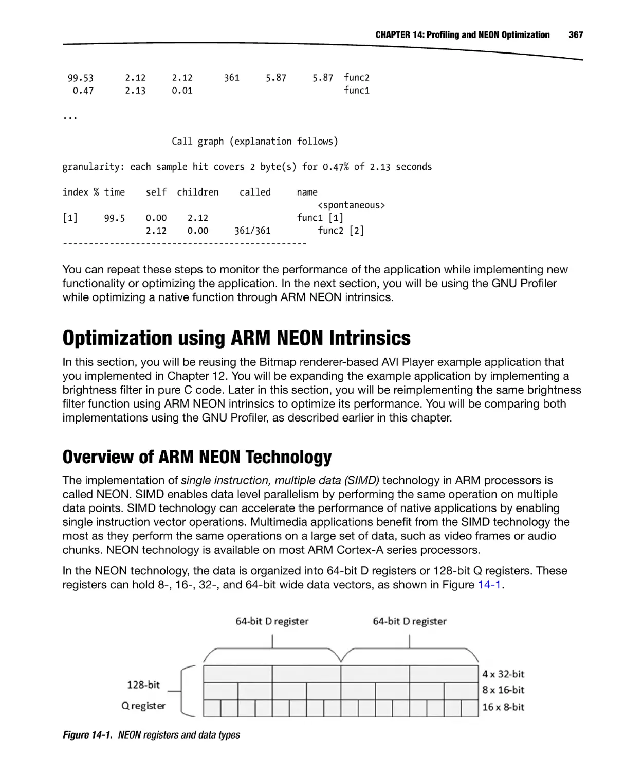 Optimization using ARM NEON Intrinsics
Overview of ARM NEON Technology
