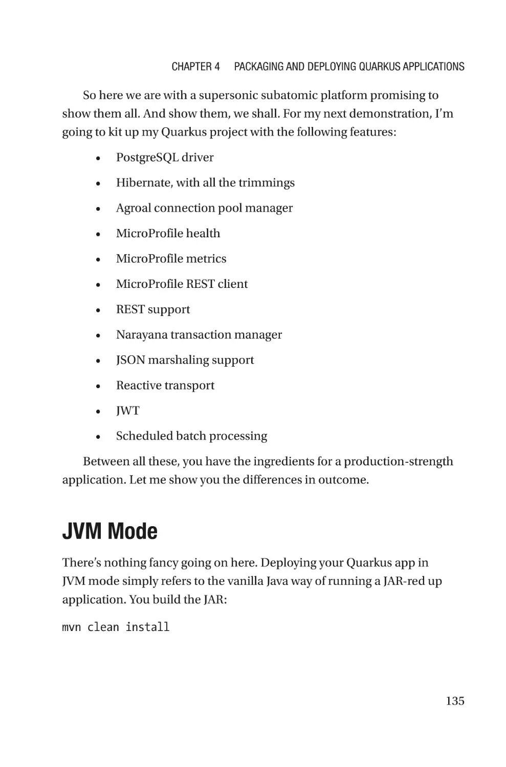 JVM Mode