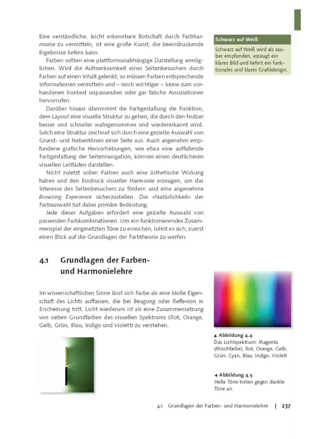4.1        Grundlagen der Farben-und Harmonielehre