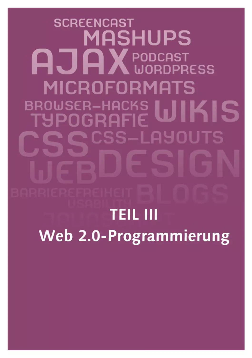 Teil III Web 2.0-Programmierung