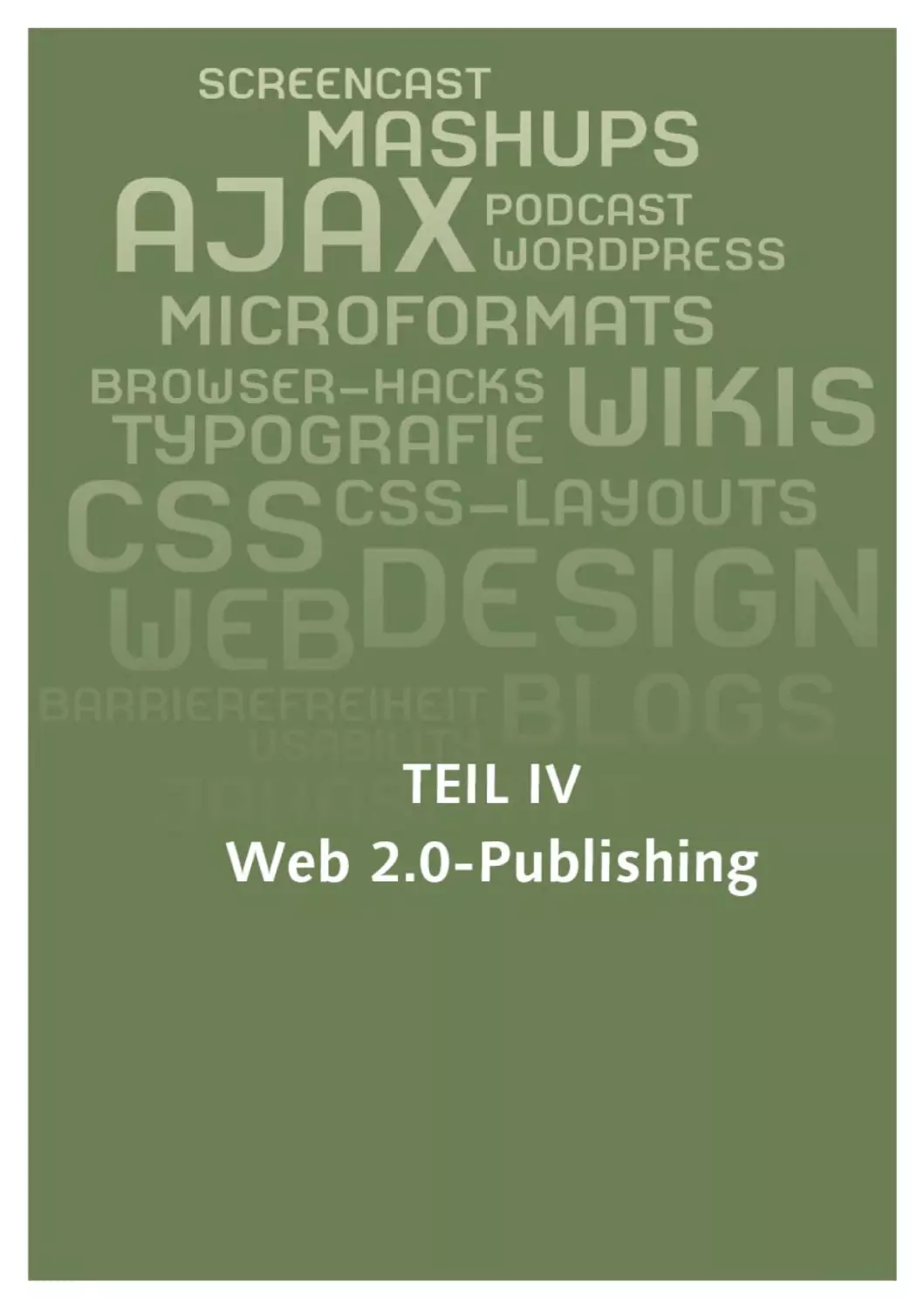 Teil IV Web2.0-Publishing