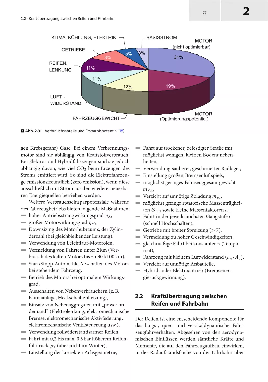 2.2 Kraftübertragung zwischen Reifen und Fahrbahn