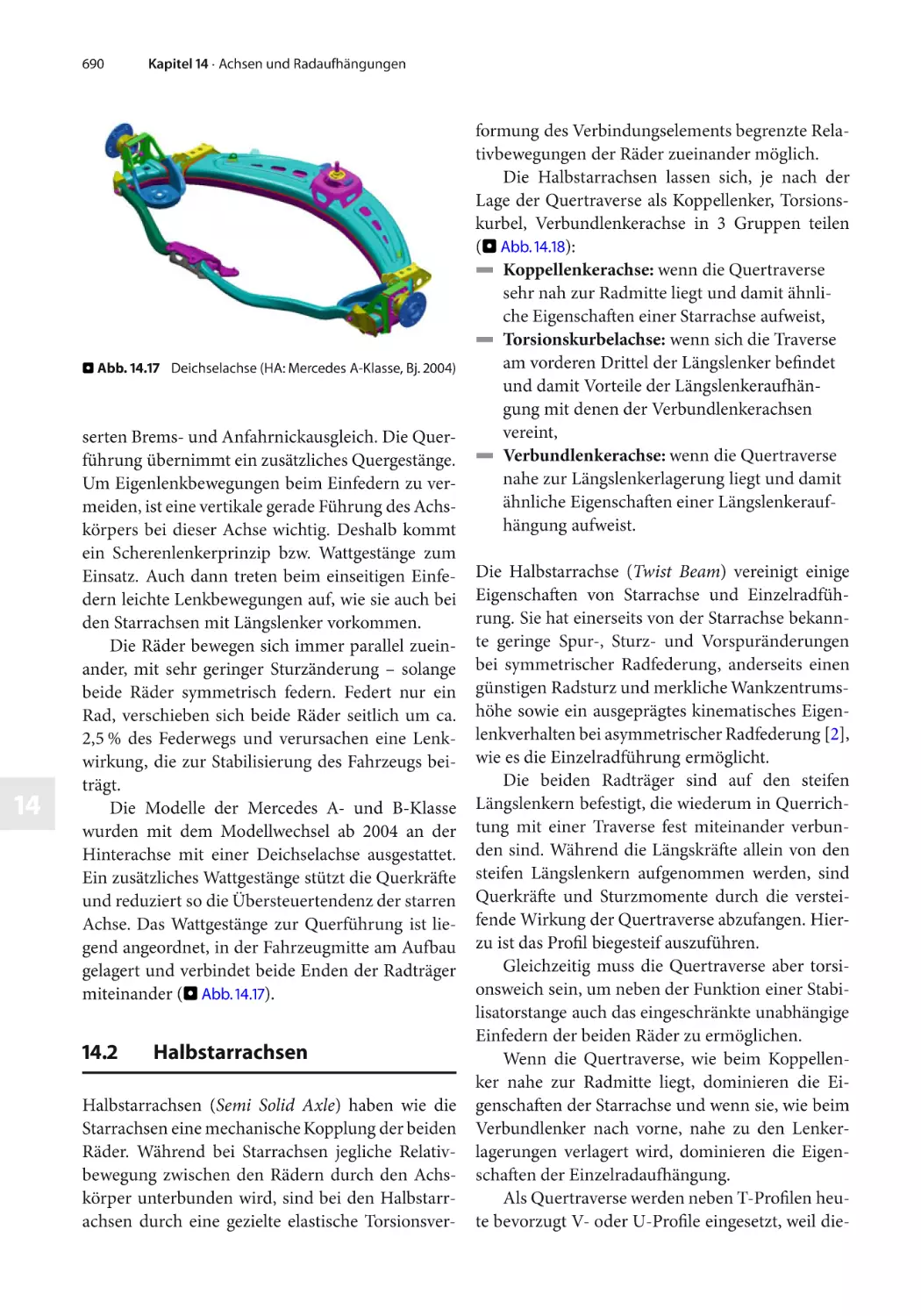 14.2 Halbstarrachsen