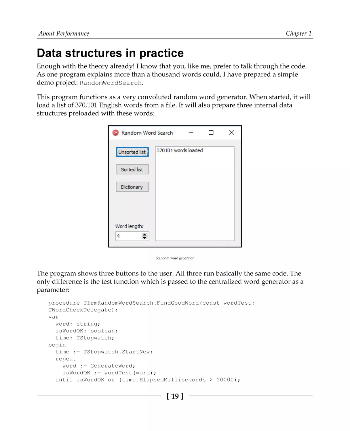 Data structures in practice