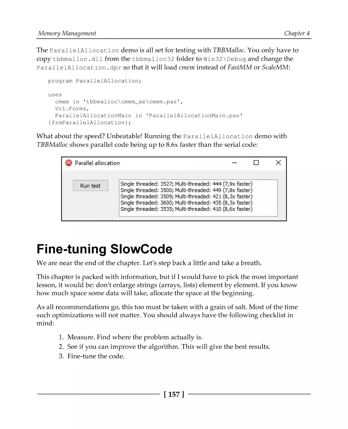 Fine-tuning SlowCode