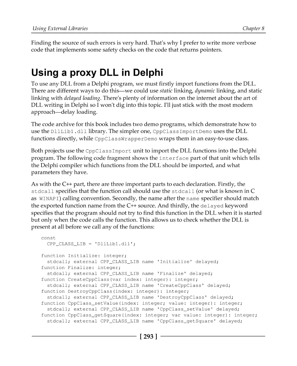 Using a proxy DLL in Delphi