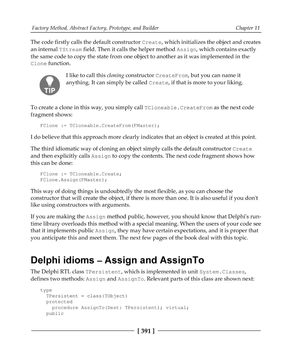 Delphi idioms – Assign and AssignTo