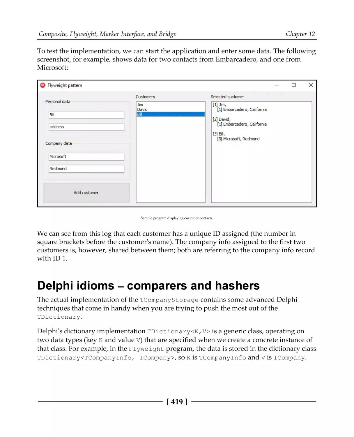 Delphi idioms – comparers and hashers