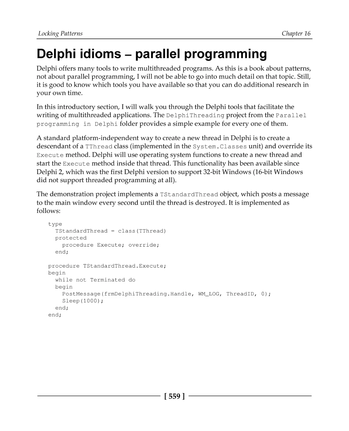 Delphi idioms – parallel programming