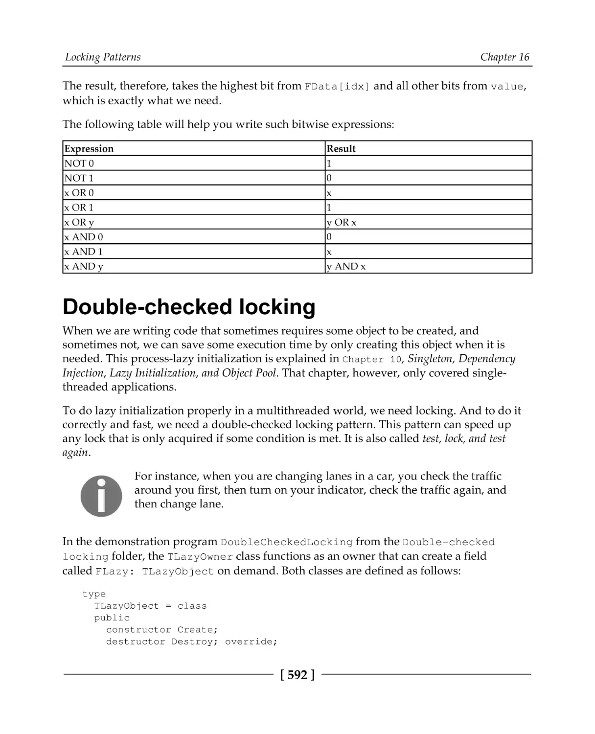 Double-checked locking