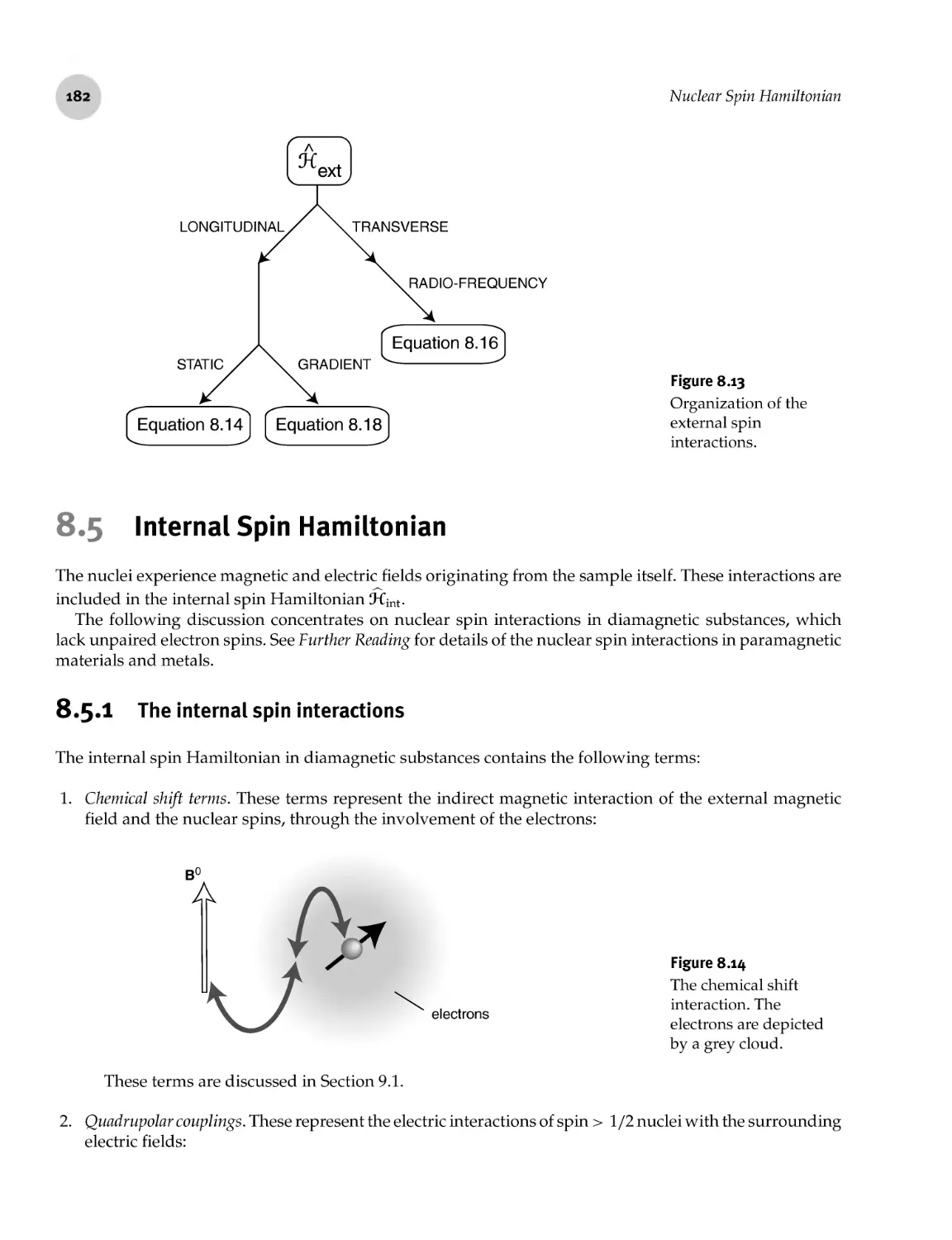 8.5 Internal Spin Hamiltonian