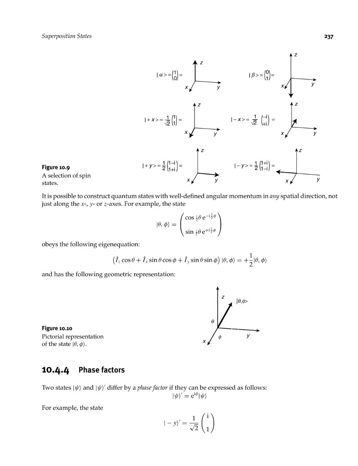 10.4.4 Phase factors