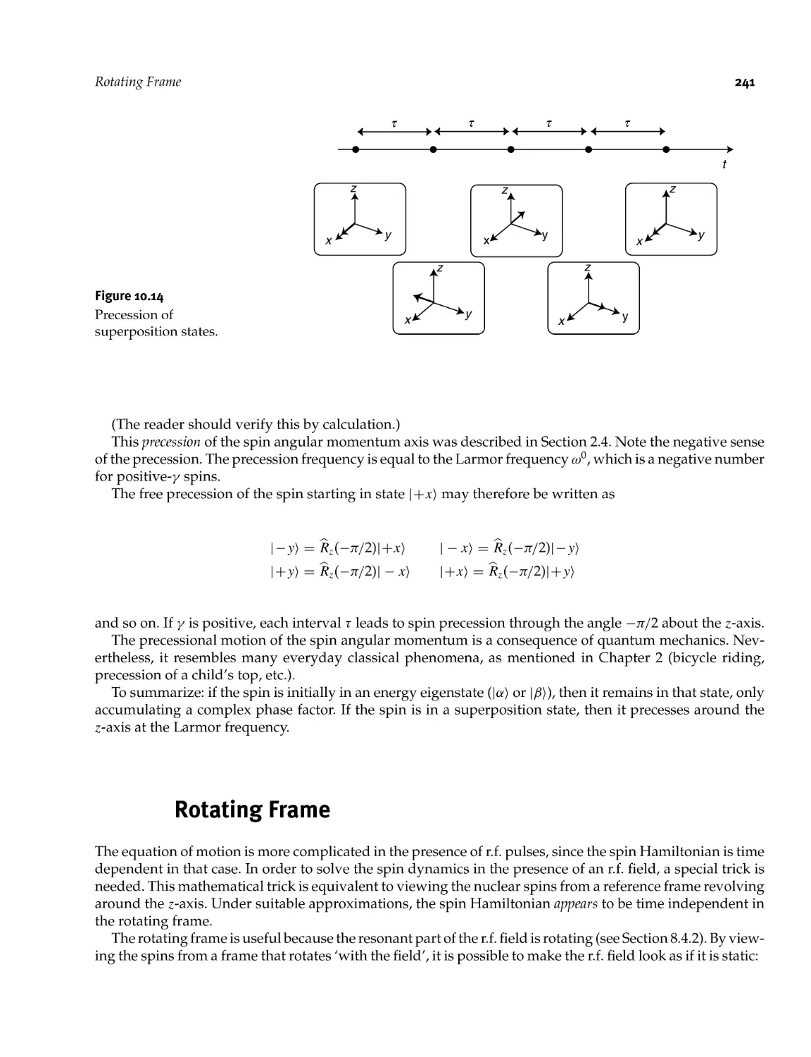 10.6 Rotating Frame