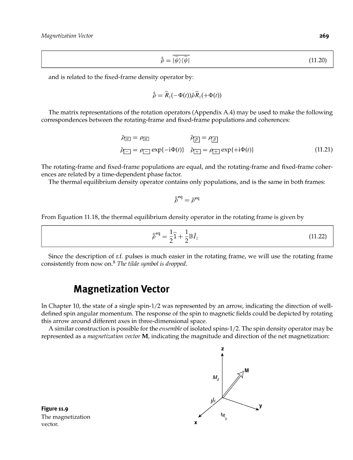 11.5 Magnetization Vector