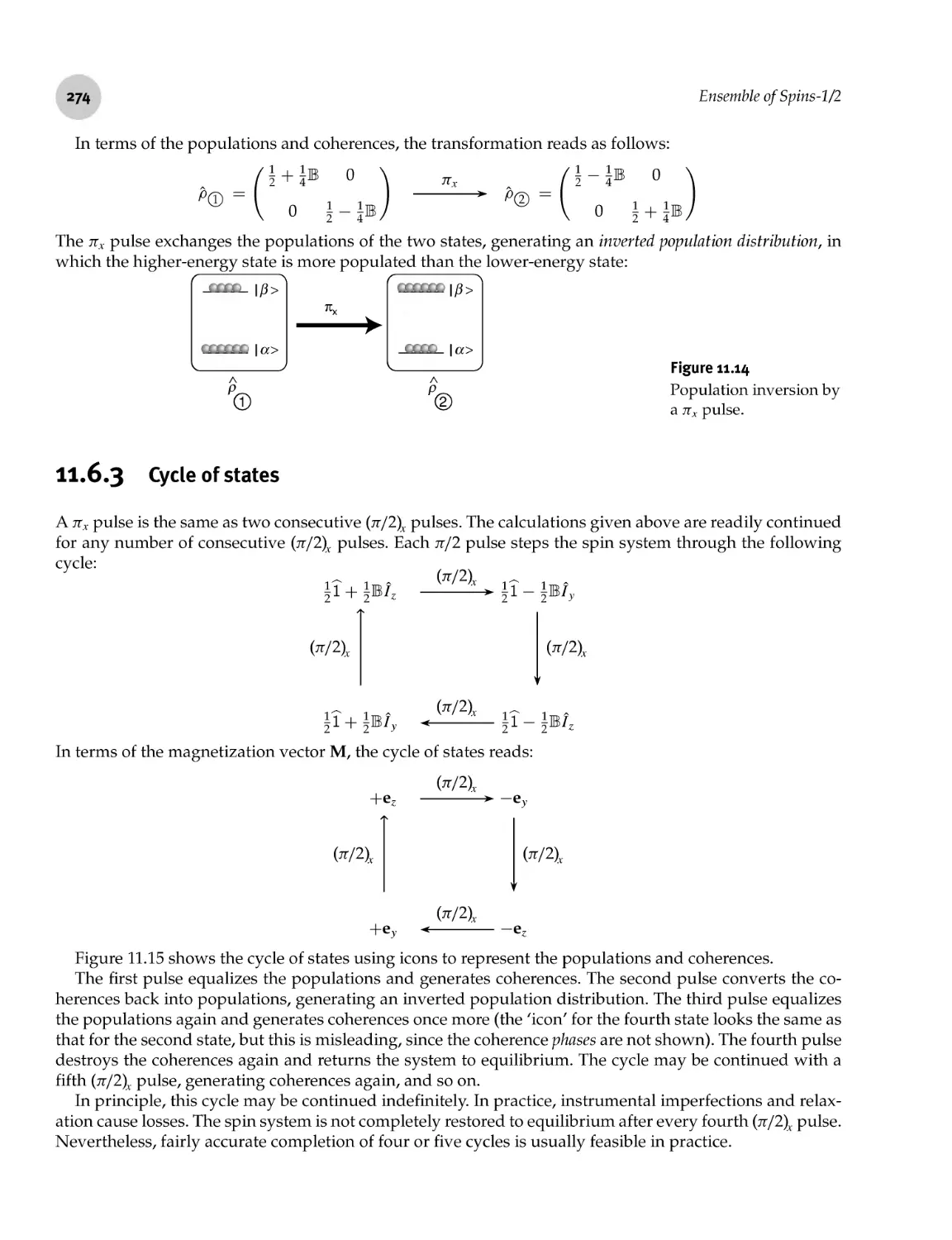 11.6.3 Cycle of states