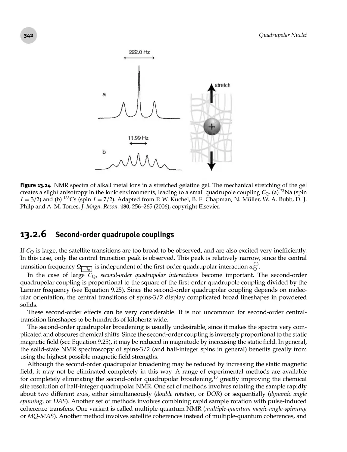 13.2.6 Second-order quadrupole couplings