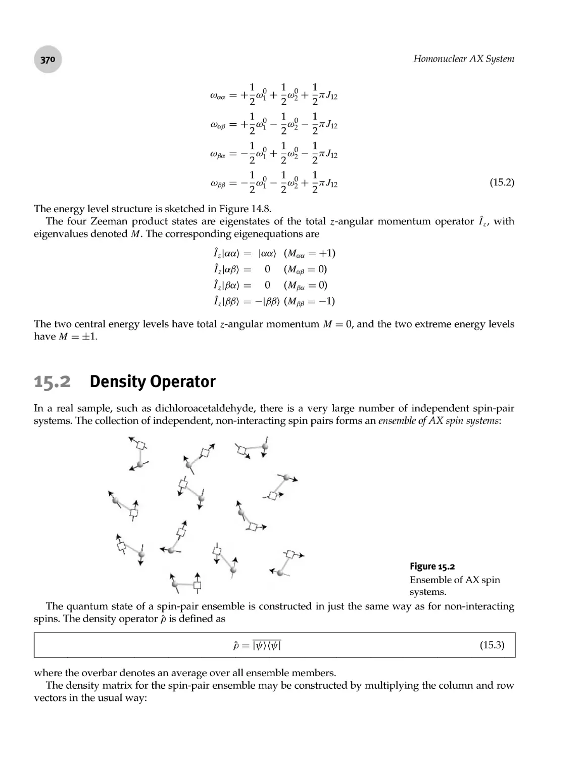 15.2 Density Operator