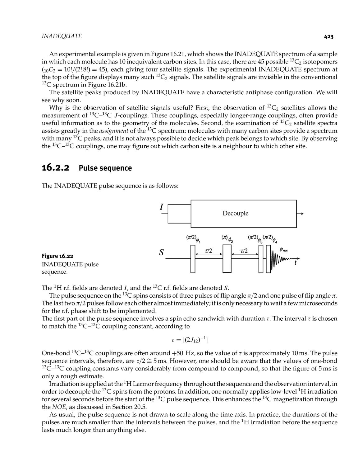 16.2.2 Pulse sequence