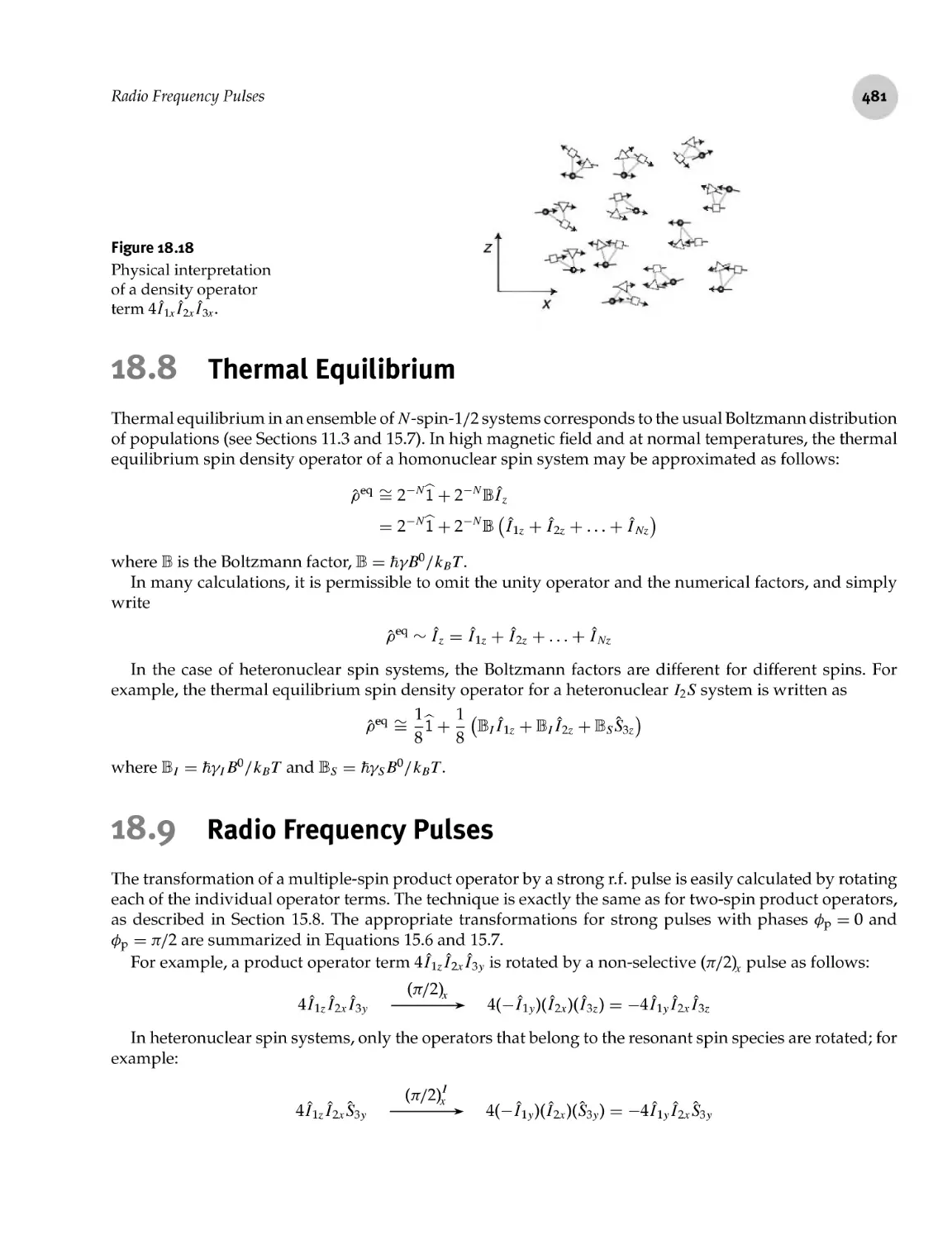 18.8 Thermal Equilibrium
18.9 Radio-Frequency Pulses