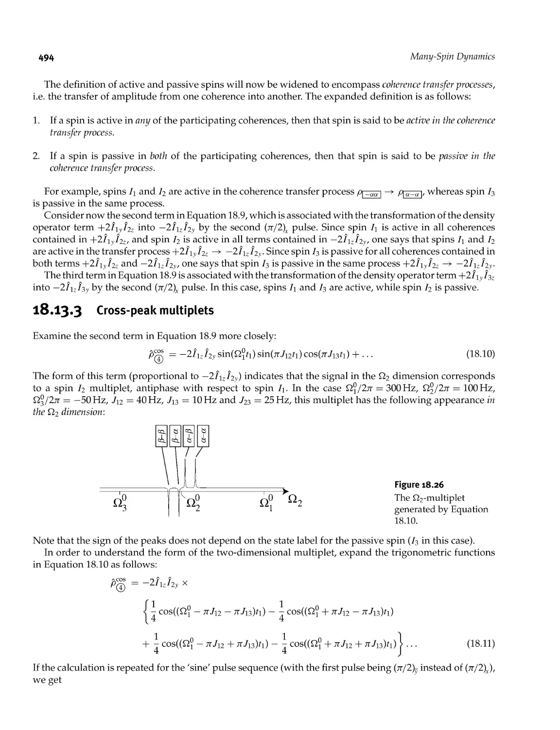 18.13.3 Cross-peak multiplets