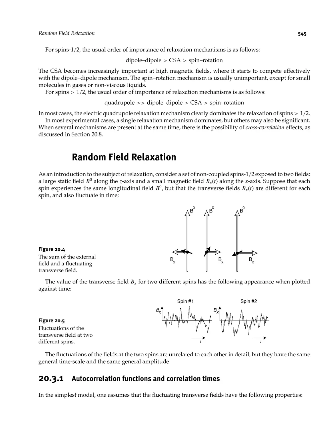 20.3 Random Field Relaxation