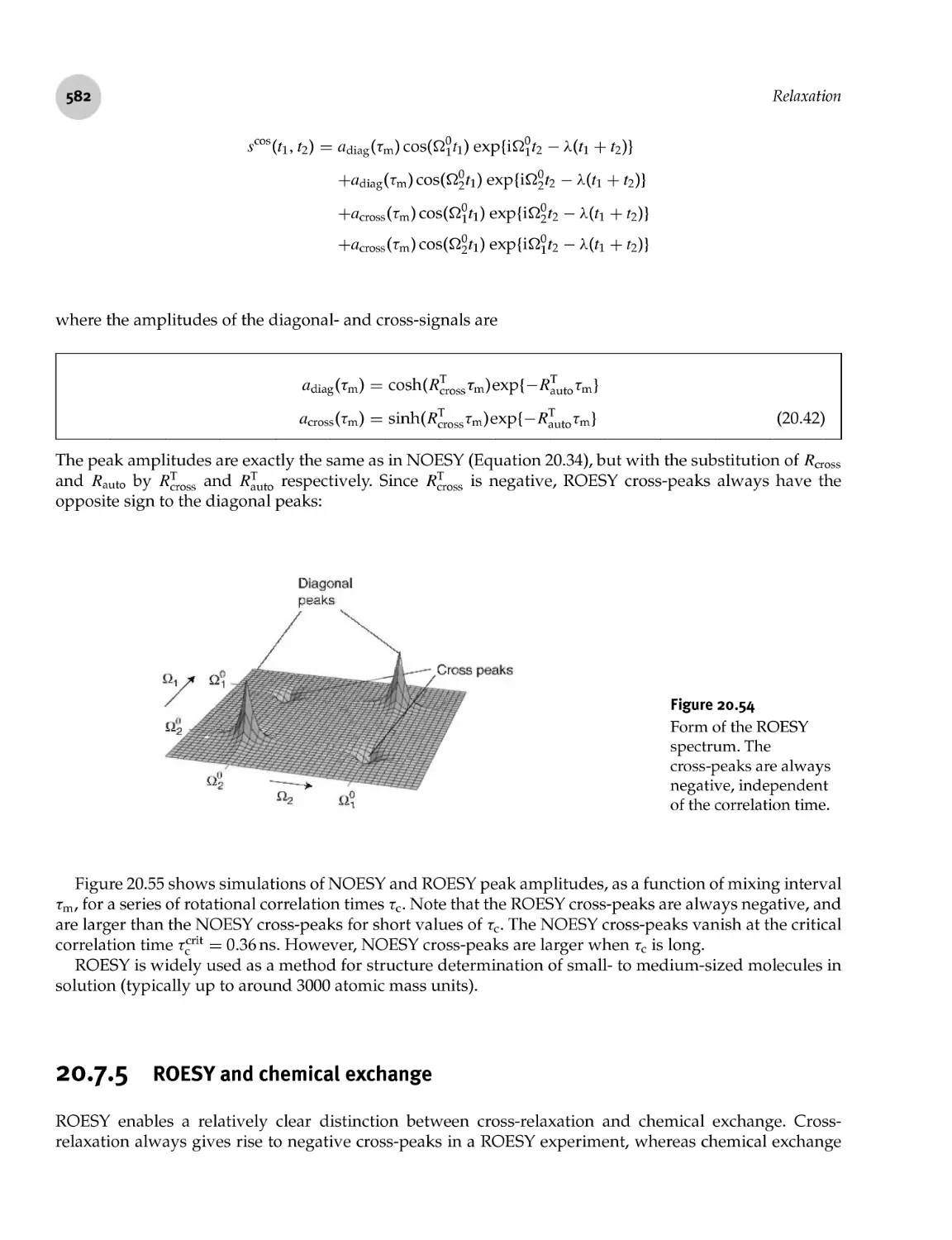 20.7.5 ROESY and chemical exchange