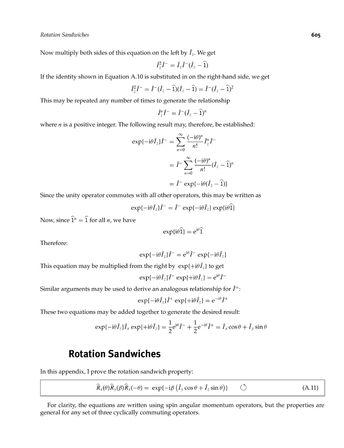 A.3 Rotation Sandwiches