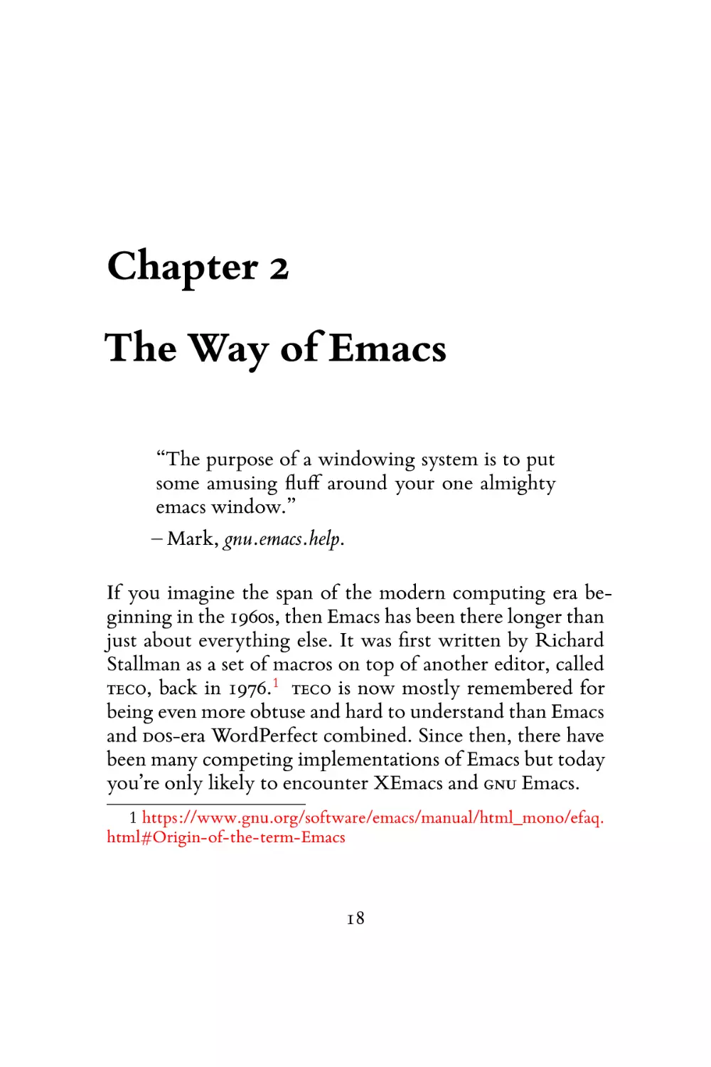 The Way of Emacs