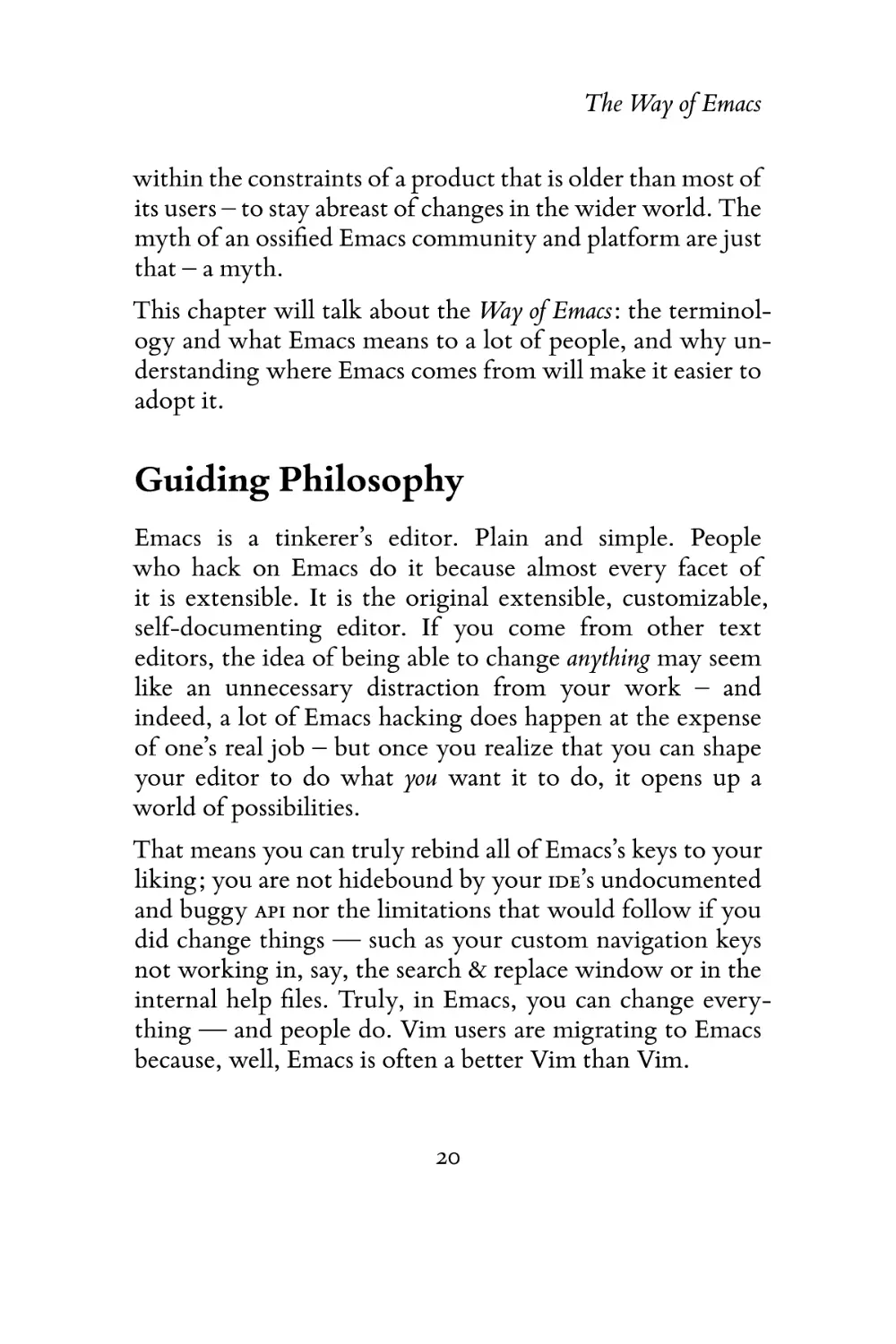 Guiding Philosophy